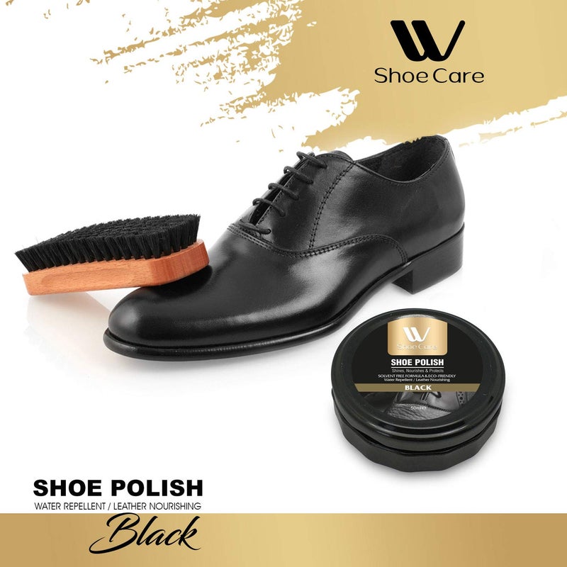 WBM Himalayan Glow WBM Shoe Care Shoe Polish, Provides Scuff Free Cleaning, Best For All Leather Types, Shoe Cleaner, Shoe Shine Kit, Pack of 3 - Image 2